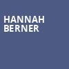 Hannah Berner, Wind Creek Event Center, Easton